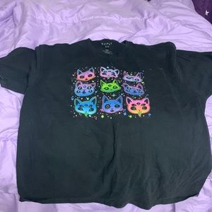 Alien cat shirt